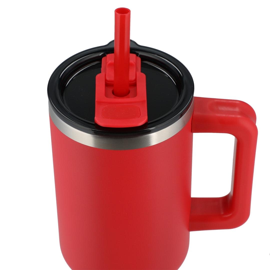 Pinnacle recycled travel tumbler with straw 40oz Black miniatura 39