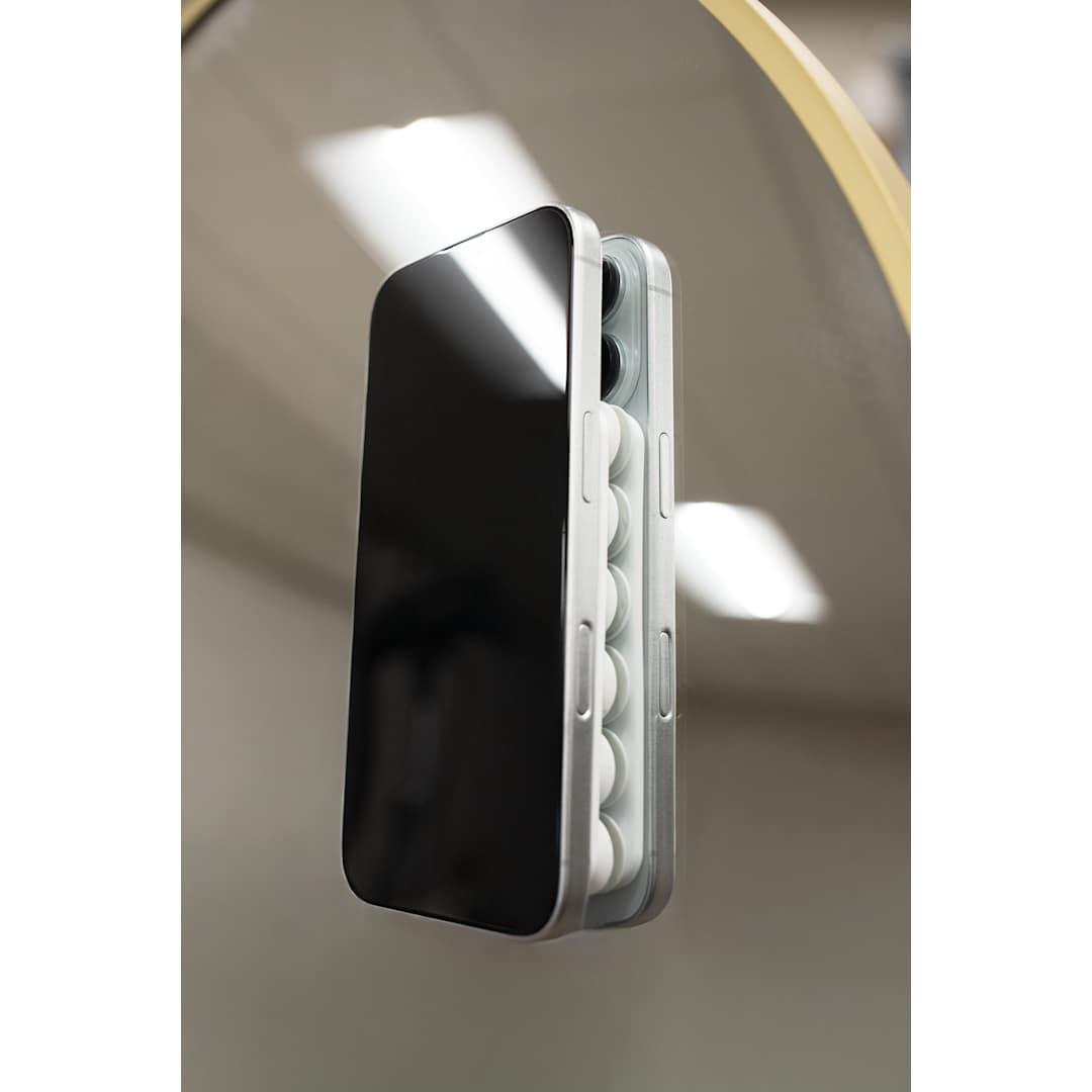 Hang on suction phone mount with magnets Black miniatura 16