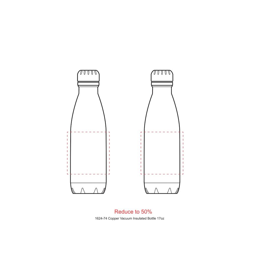 Copper vacuum insulated bottle 17oz Black miniatura 15