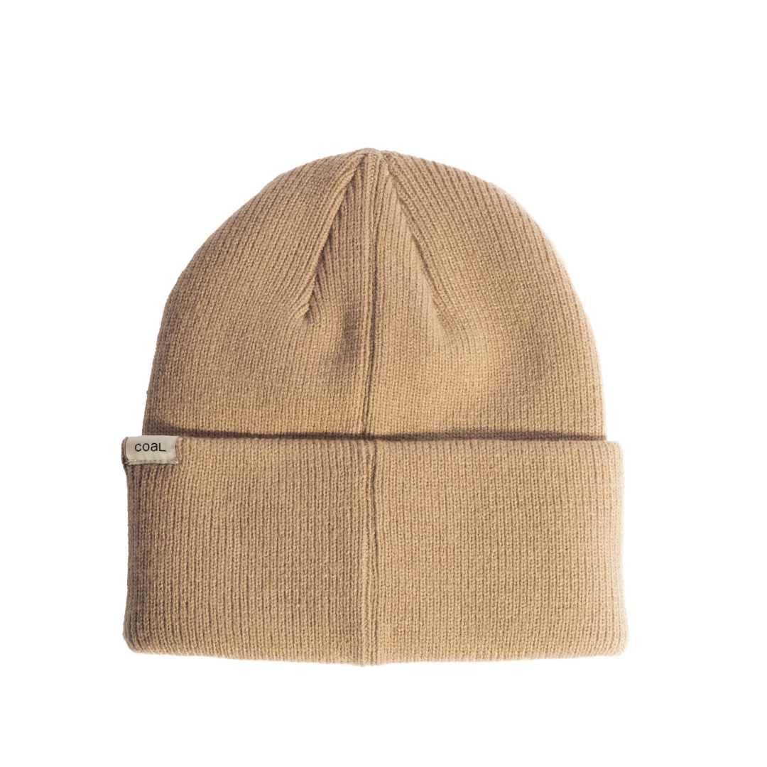 Coal wayne knit beanie Khaki front