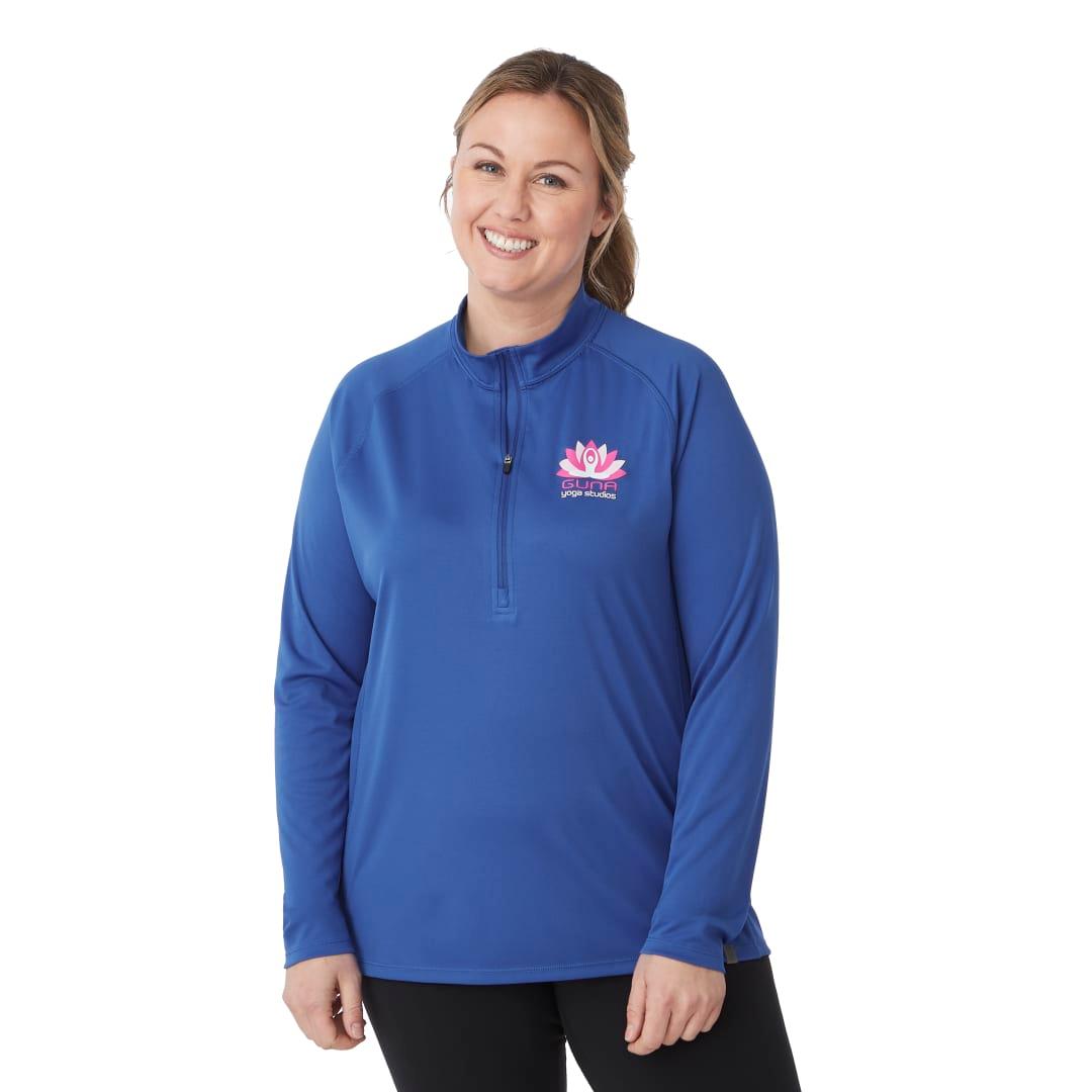 Evans eco knit half zip - womens Royal miniatura 10