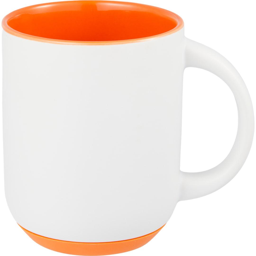 Isaac ceramic mug w/ rubber bottom 14oz White thumbnail 27