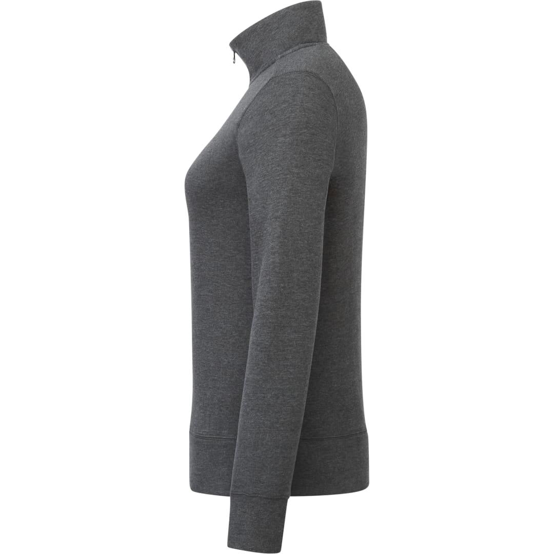 Womens dayton fleece half zip Black miniatura 22