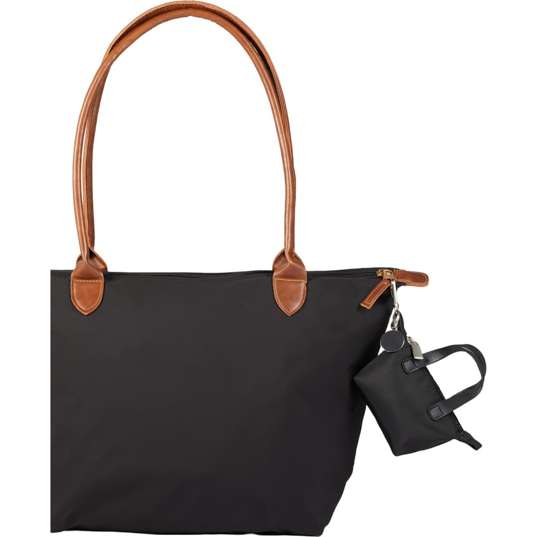 Mini fontaine tote charm Black thumbnail 10