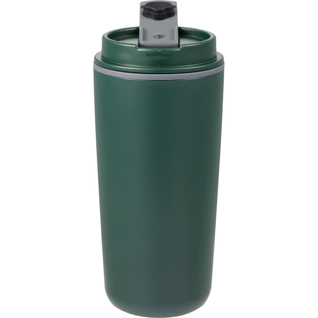 Cooper rpp double wall tumbler w/ flap lid 16oz Black miniatura 15