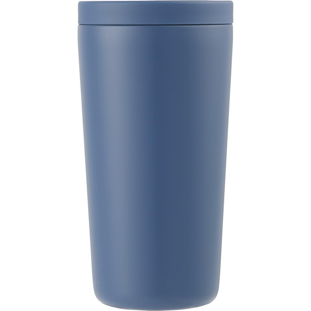 Carissa vaccum insulated tumbler w/ slide lid 14oz Blue Agave miniatura 12