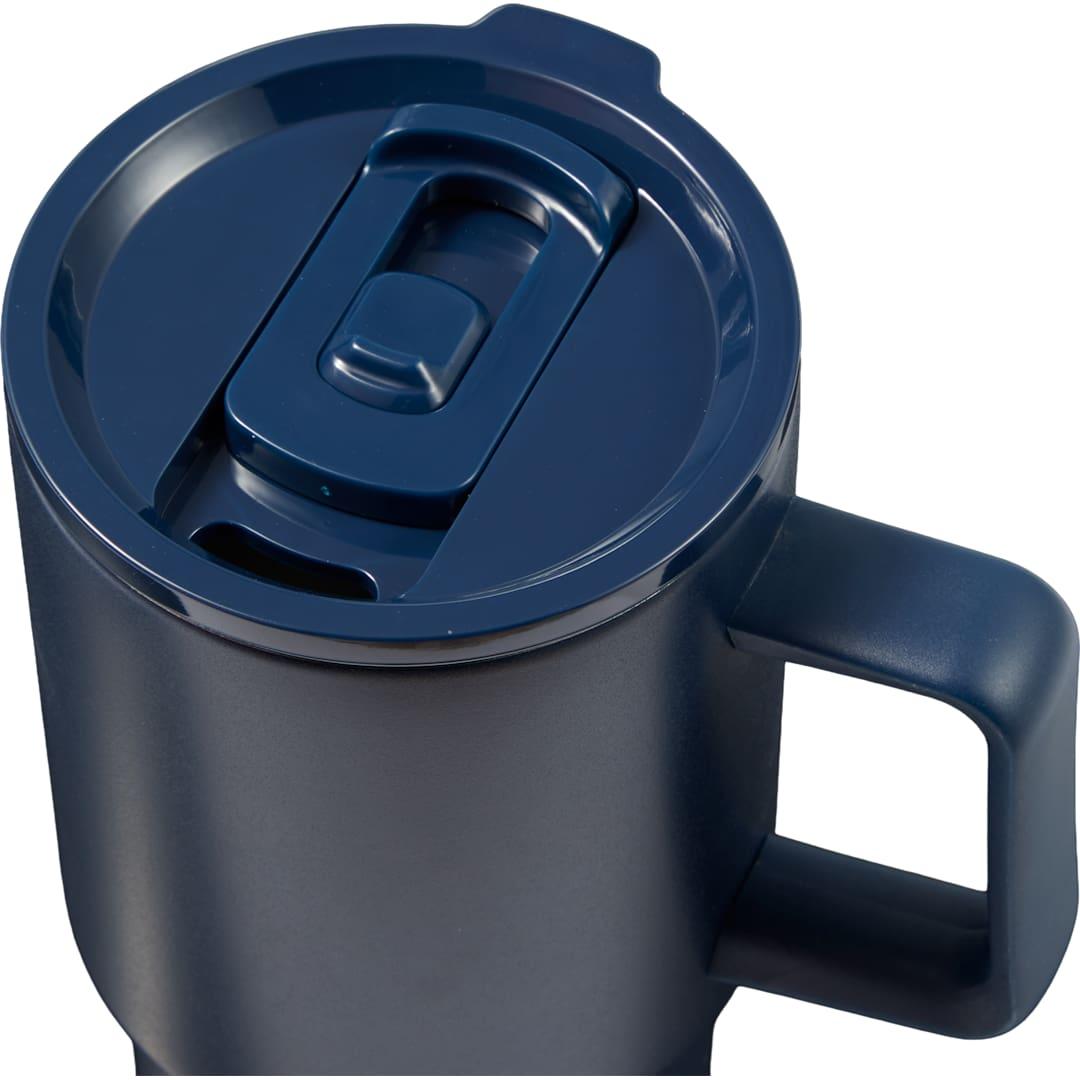 Summit 18oz recycled vacuum insulated mug w/ straw Black miniatura 19