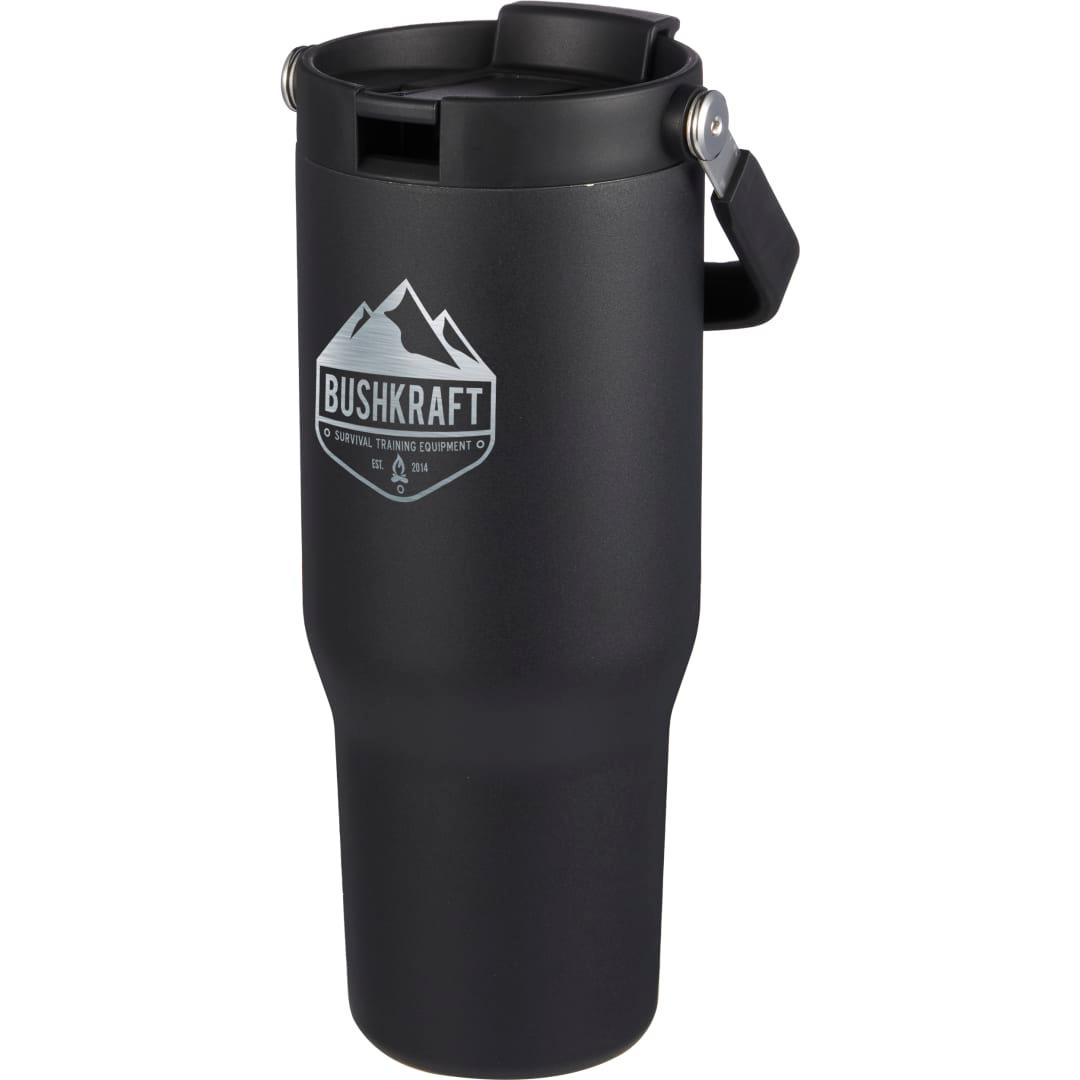 Carnival recycled sip or swig tumbler 30oz Black miniatura 10