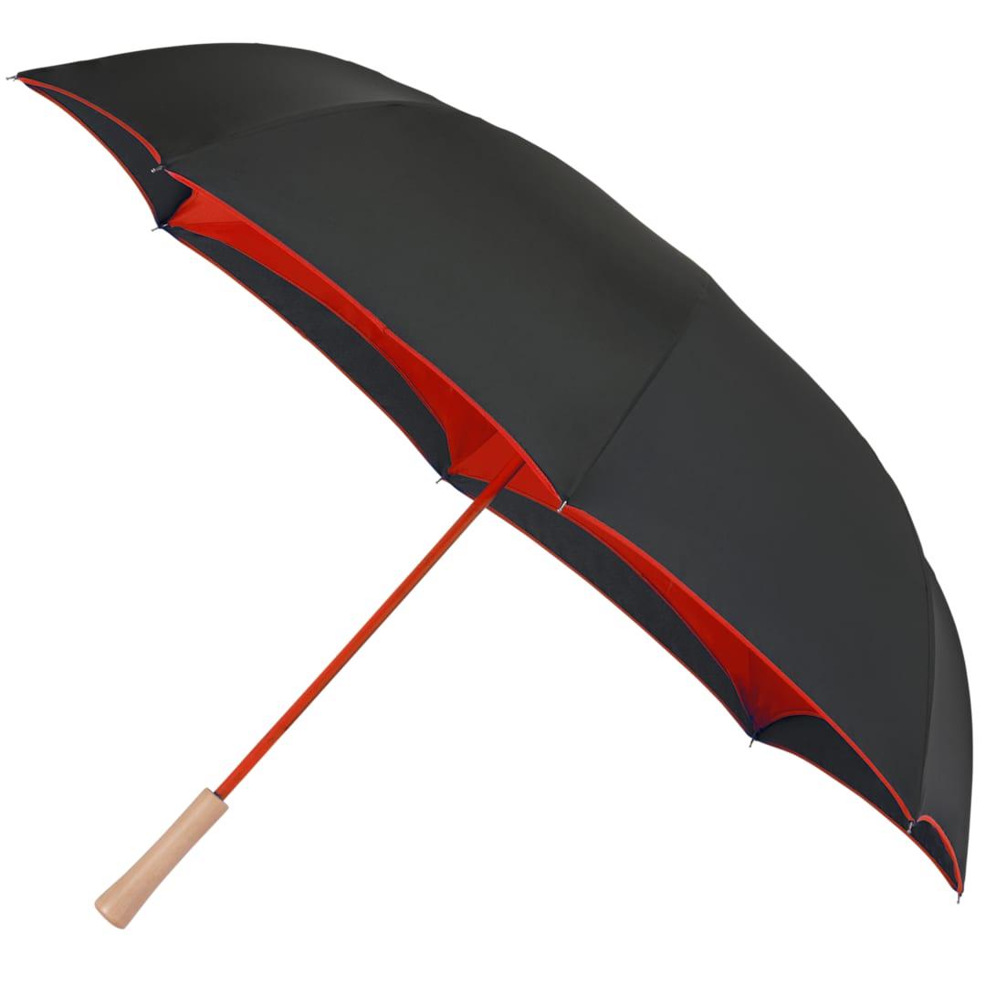 48 Recycled manual inversion umbrella Black miniatura 17