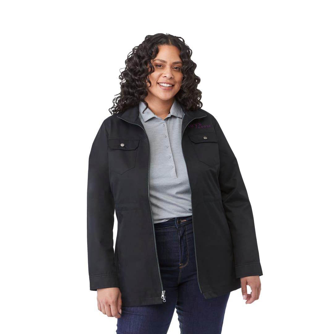 Womens hardy eco jacket Black miniatura 20
