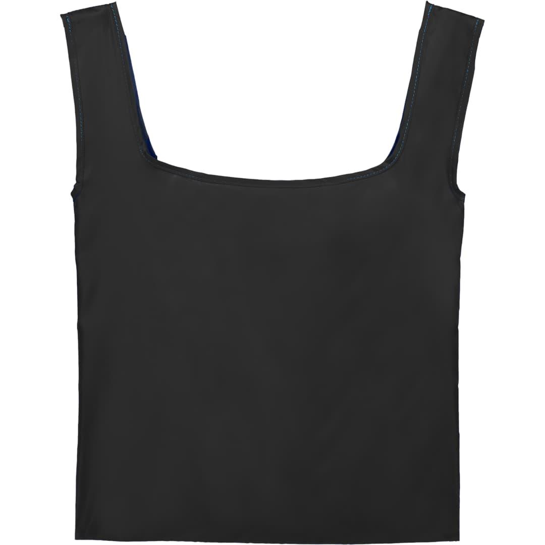Mini-to-market packable shopper tote Black thumbnail 9