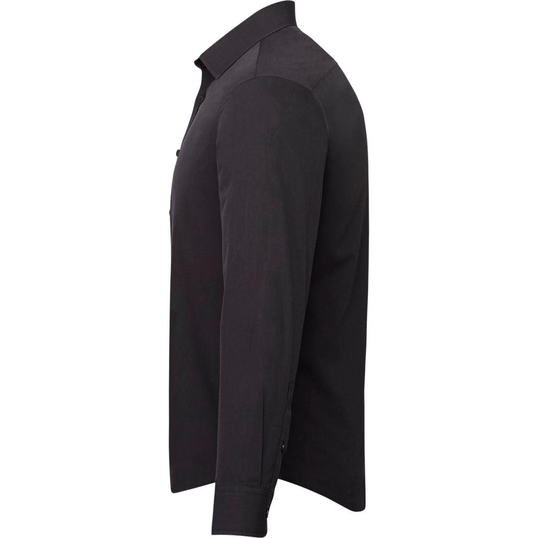 Untuckit black stone wf long sleeve shirt-mens Black miniatura 4