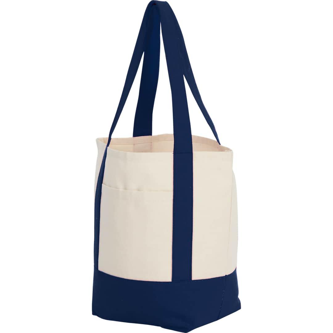 Mini recycled 8oz cotton canvas tote Red miniatura 19