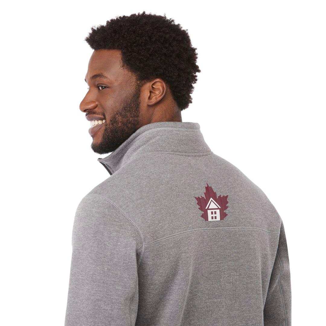 Darnell eco knit full zip - mens Grey miniatura 11