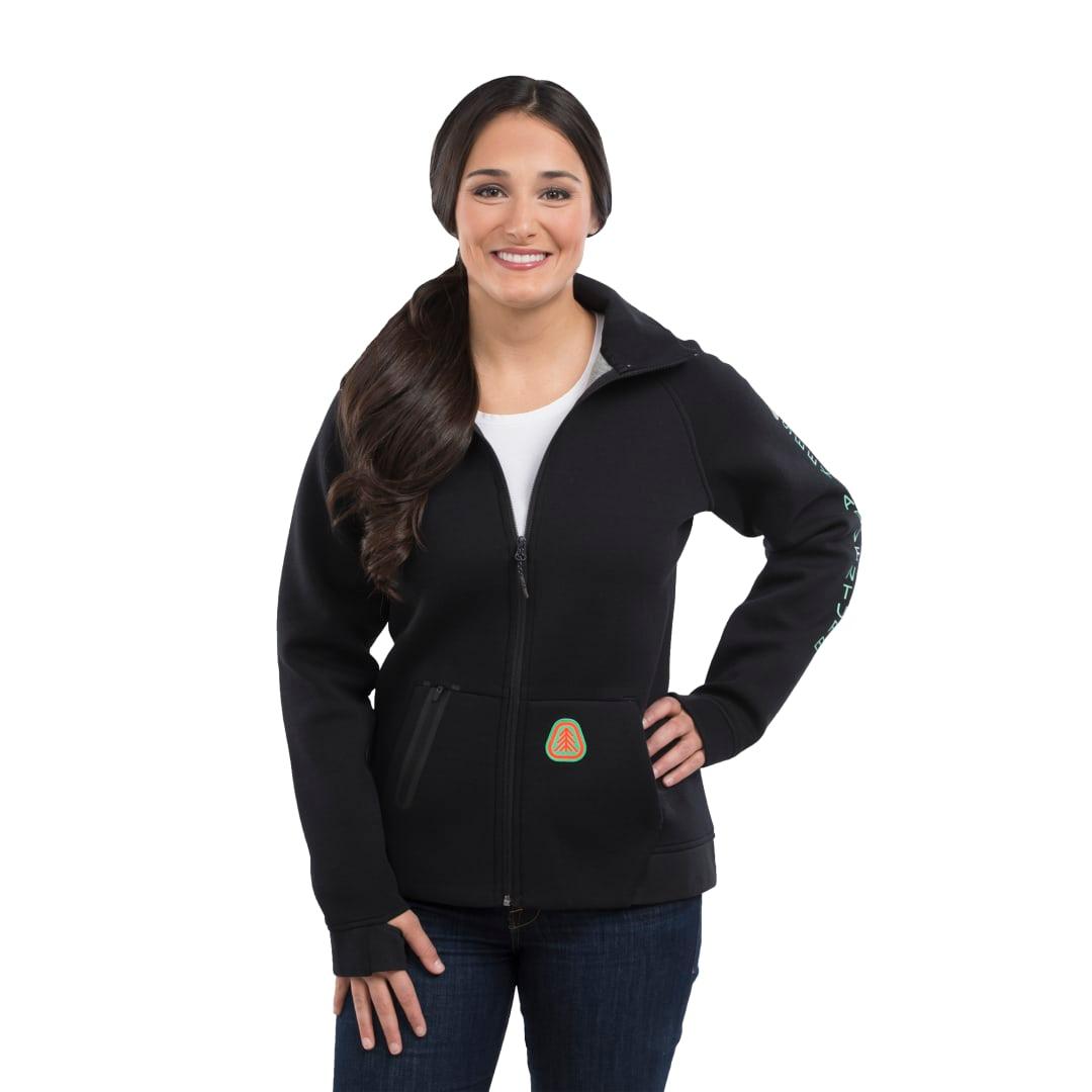 Womens kariba knit jacket Blue miniatura 9