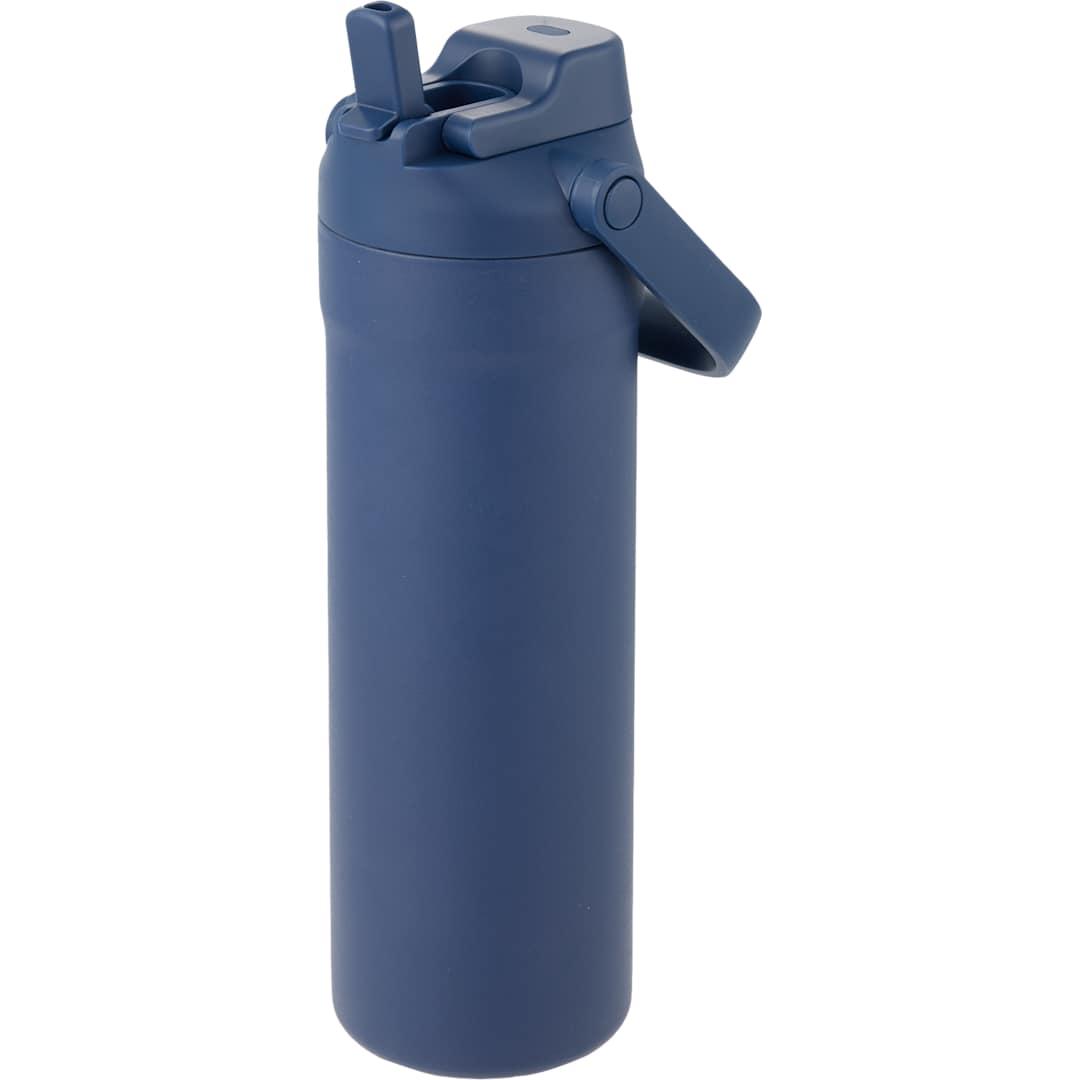 Ranier recycled vacuum insulated bottle 25oz Navy Blue miniatura 15