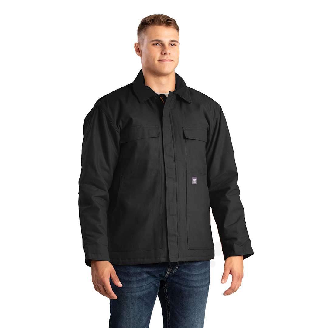 Berne heritage duck chore coat Black miniatura 14
