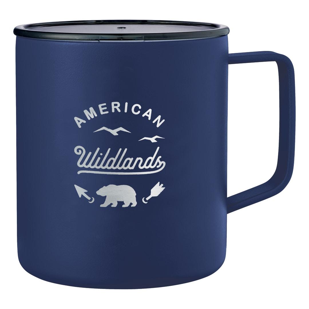 Rover copper vac camp mug 14oz - powder coated Black miniatura 14