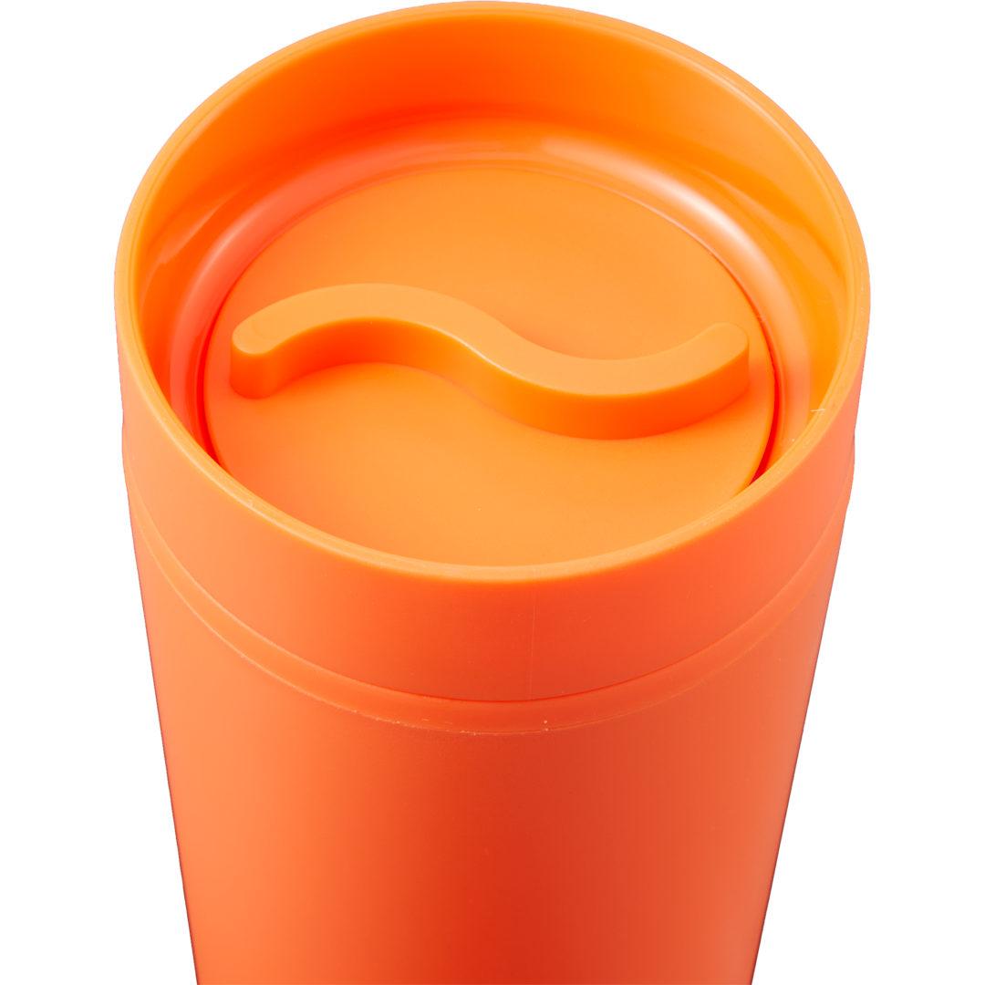 Lola recycled tumbler w/ 360 degree lid 16 oz Black miniatura 34