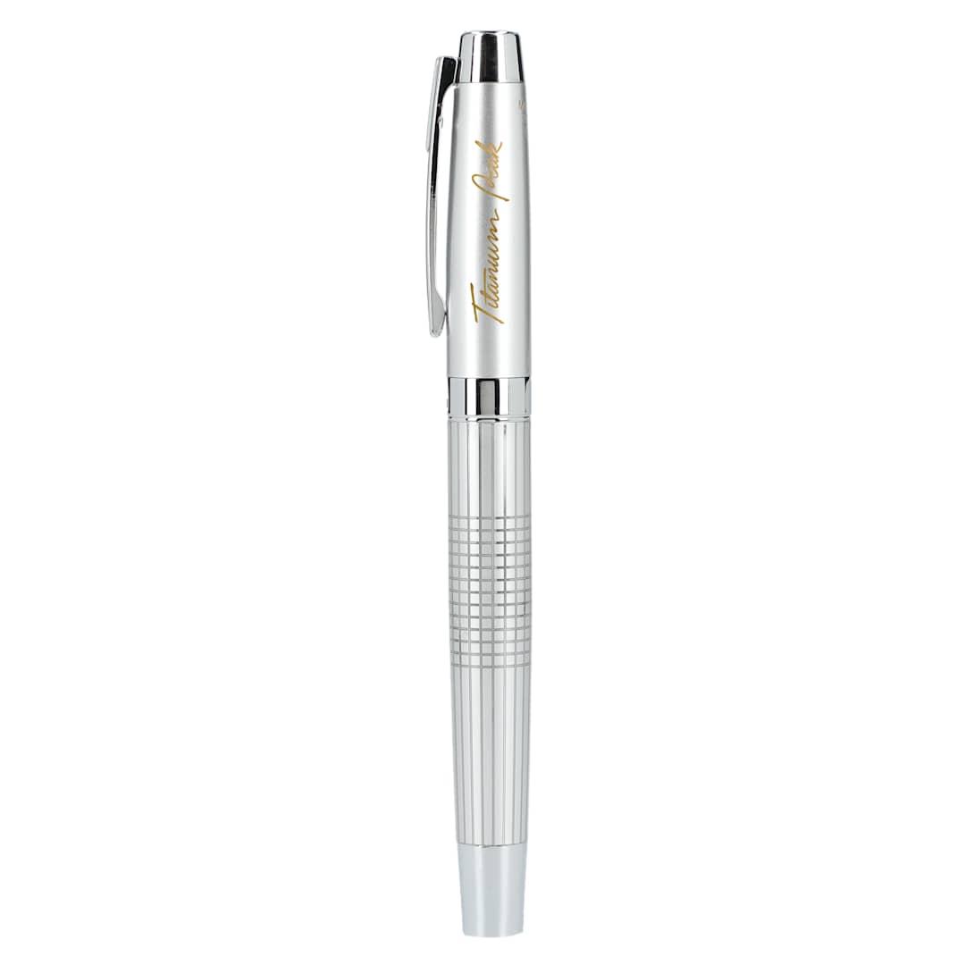 Newton recycled brass gel rollerball Black miniatura 19