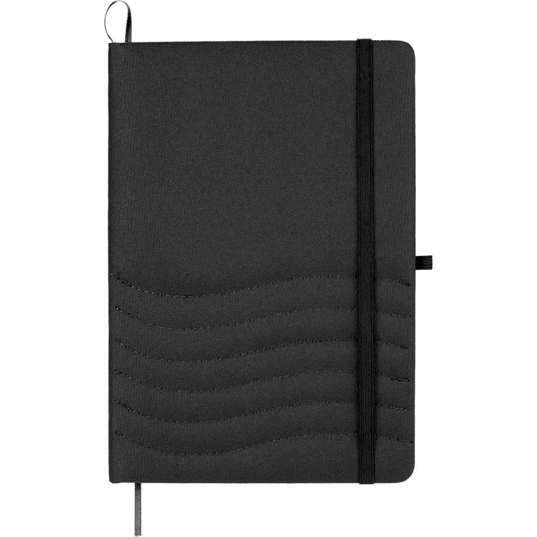 Scripto® tidal rpet bound notebook Black miniatura 6