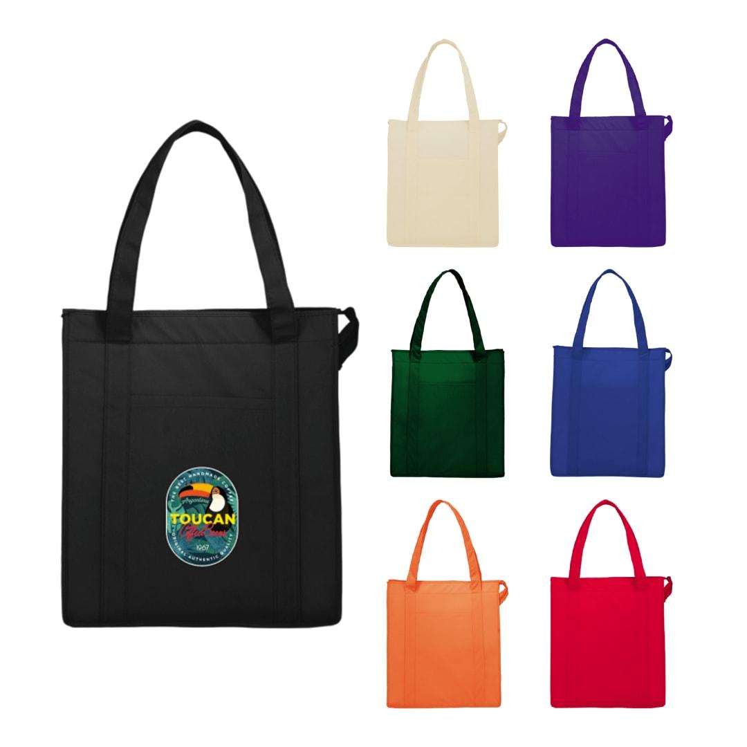 Hercules insulated grocery tote Red miniatura 6