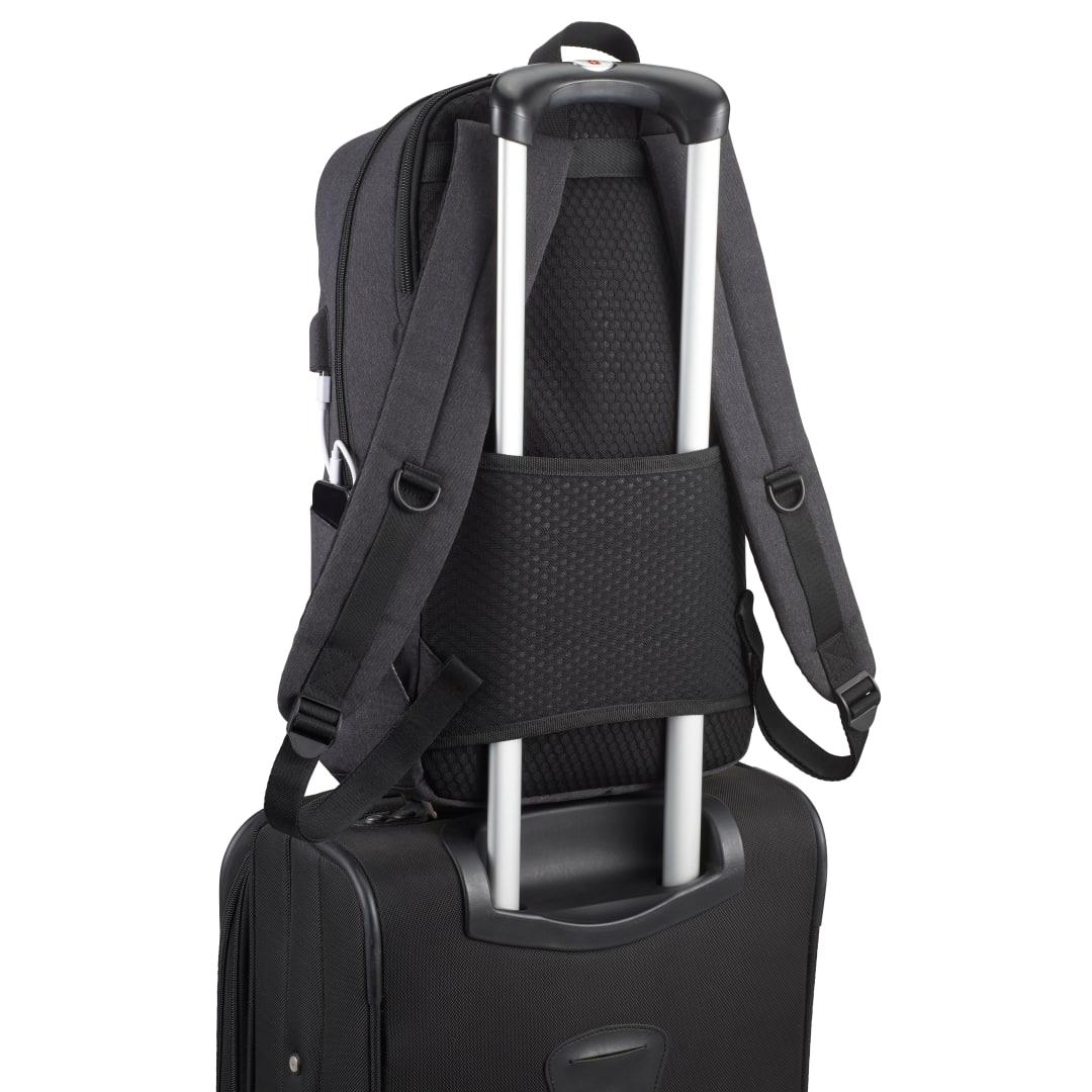 Nbn linden 15 computer backpack Dark Gray miniatura 5