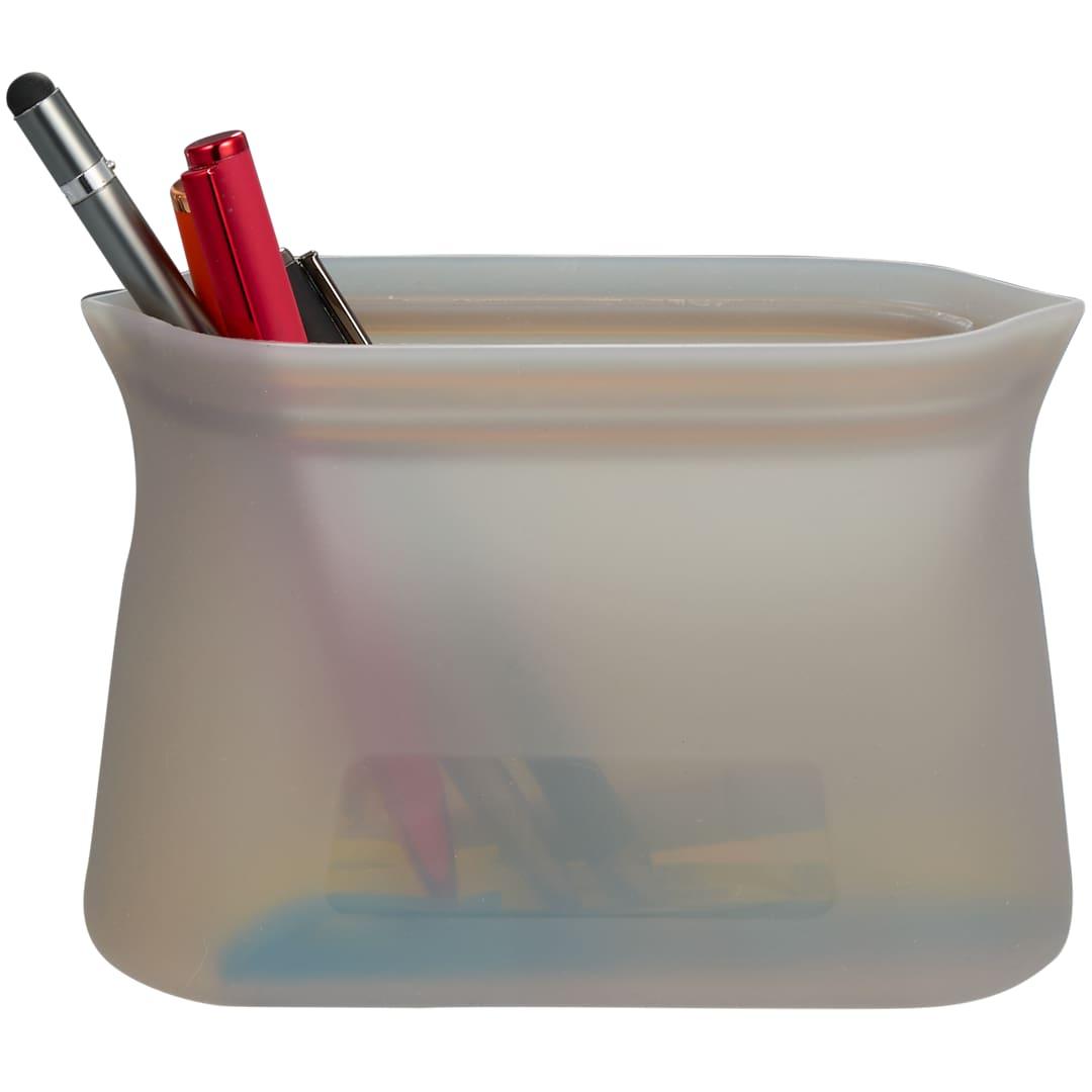 Zili silicone food storage bag 8oz Blue miniatura 15