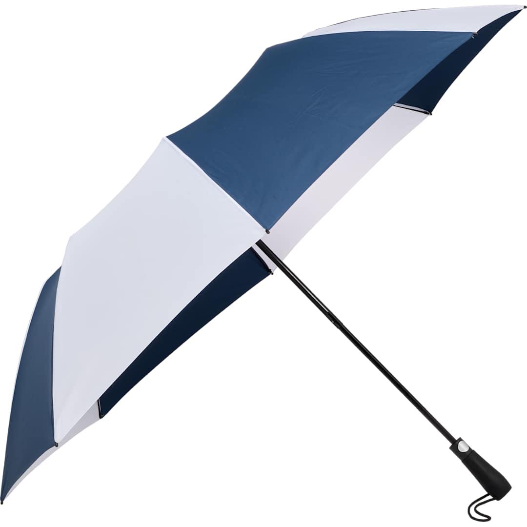 58 Recycled folding golf umbrella Black miniatura 8