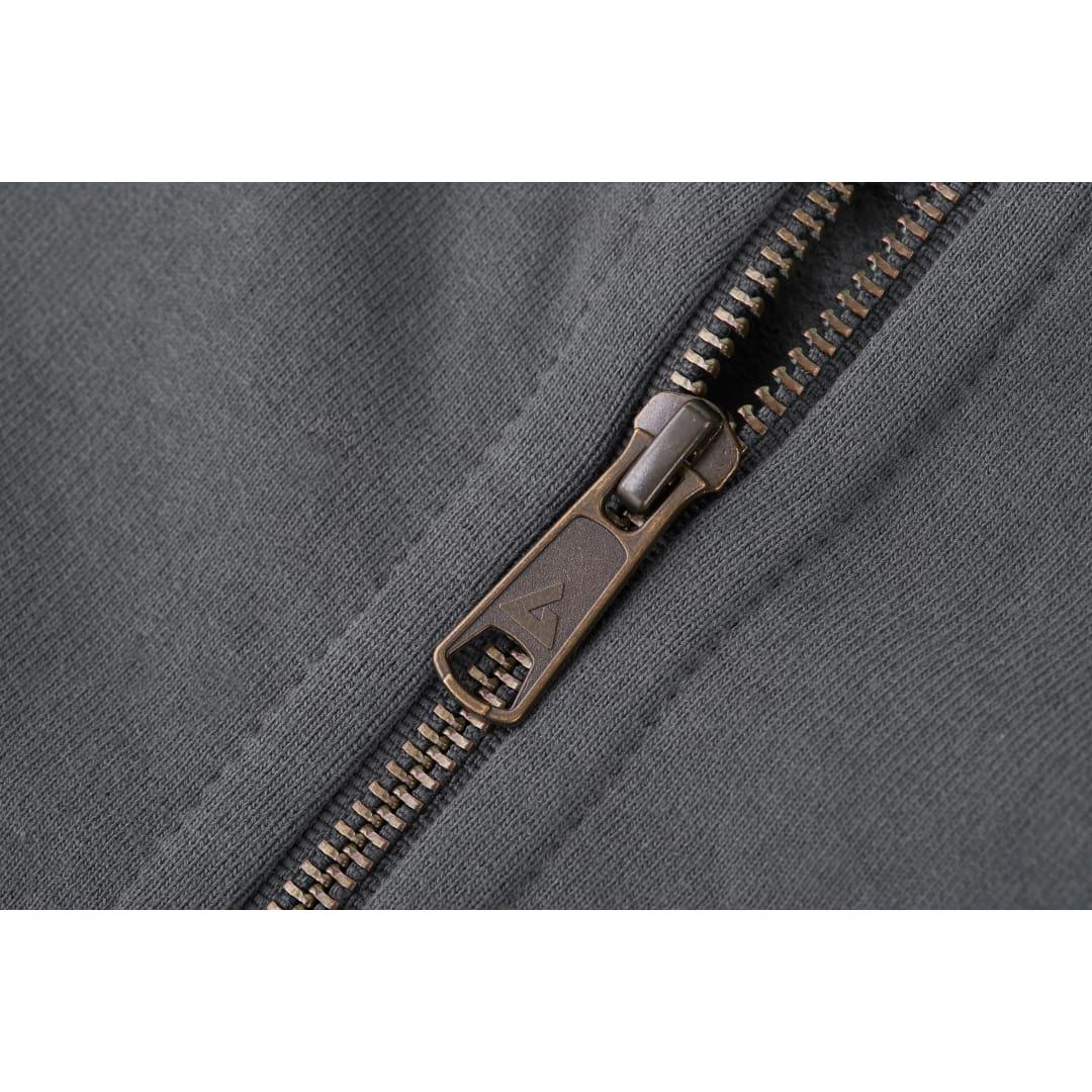 American giant classic full zip hoody - mens Grey miniatura 14