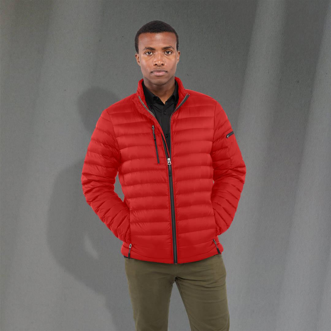 Mens whistler light down jacket Black miniatura 6