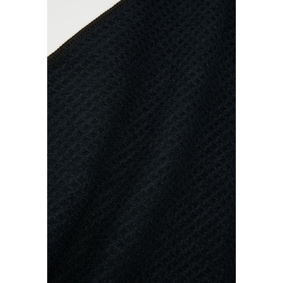 300G magnetic waffle golf towel Black miniatura 3