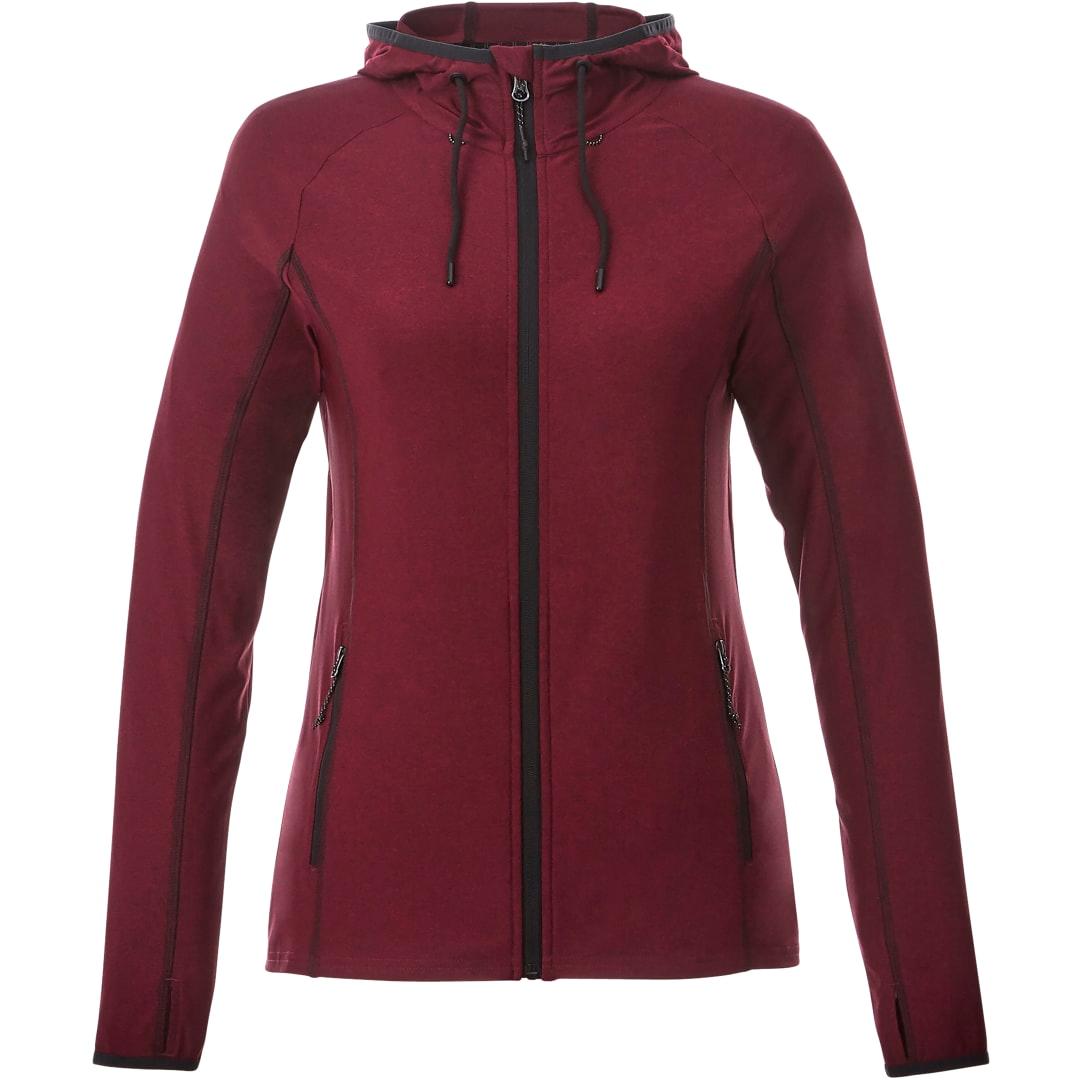 Womens kaiser knit jacket Red miniatura 4