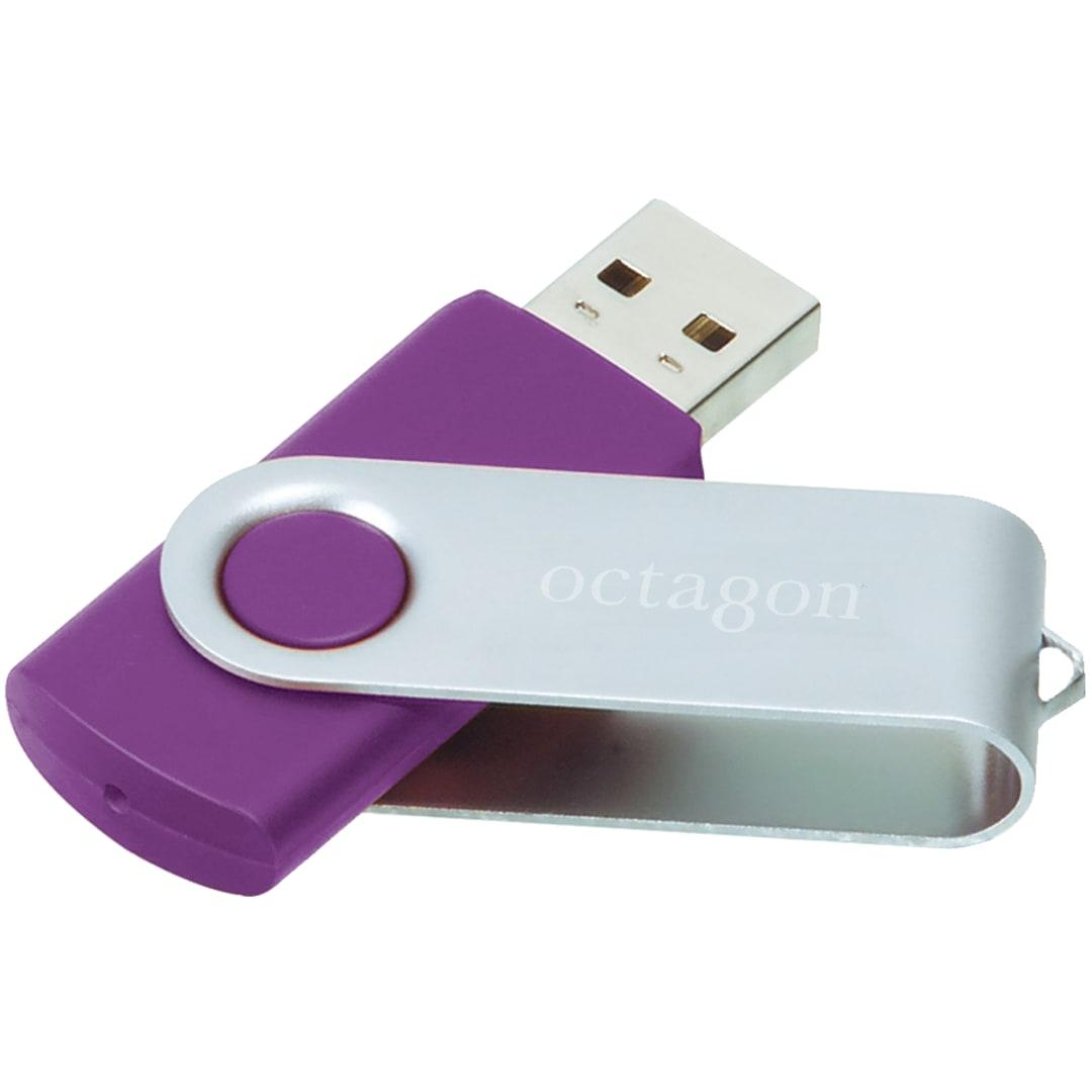 Rotate flash drive 4gb Red miniatura 33
