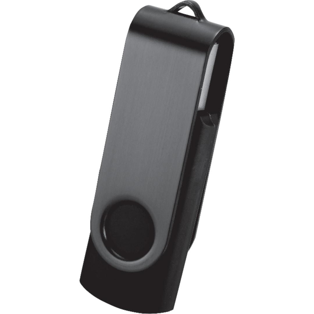 Rotate 2tone flash drive 8gb Blue miniatura 6