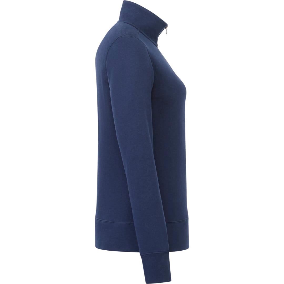 Womens dayton fleece half zip Black miniatura 6