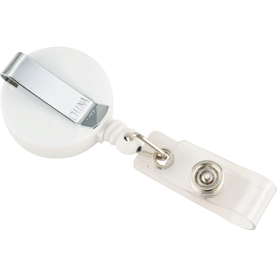 Round badge holder White miniatura 5