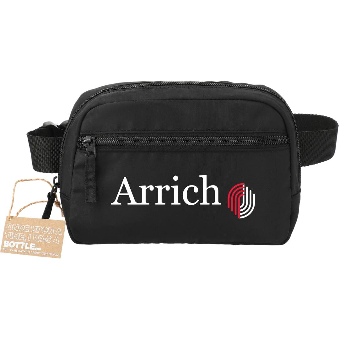 Recycled sport fanny pack Black miniatura 10