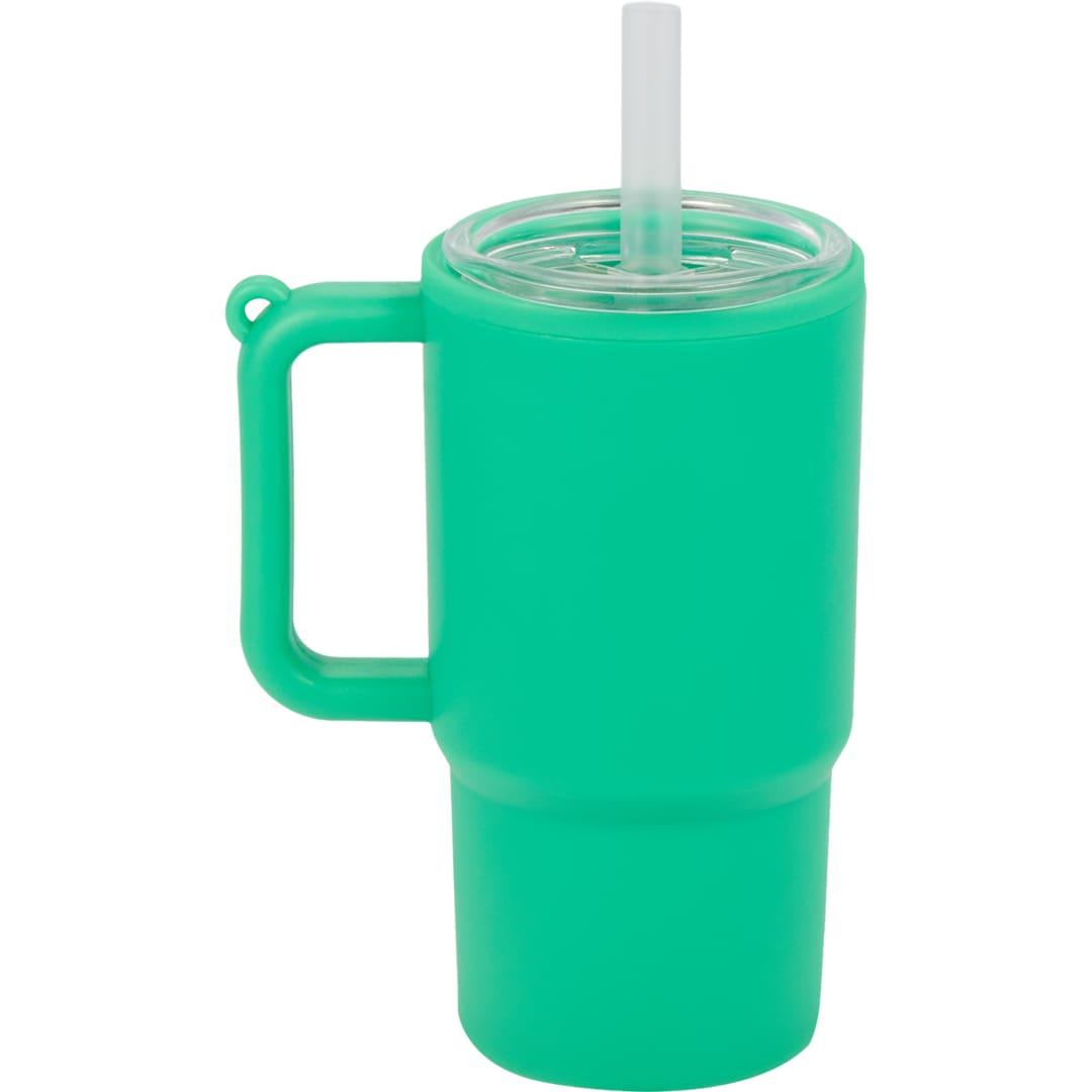 Shot glass tumbler w/ keychain 4oz Black miniatura 27