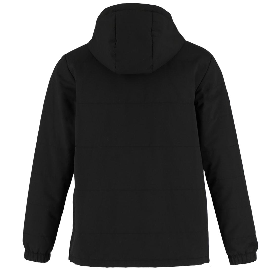 Roots73 albany eco insulated half zip - unisex Black front