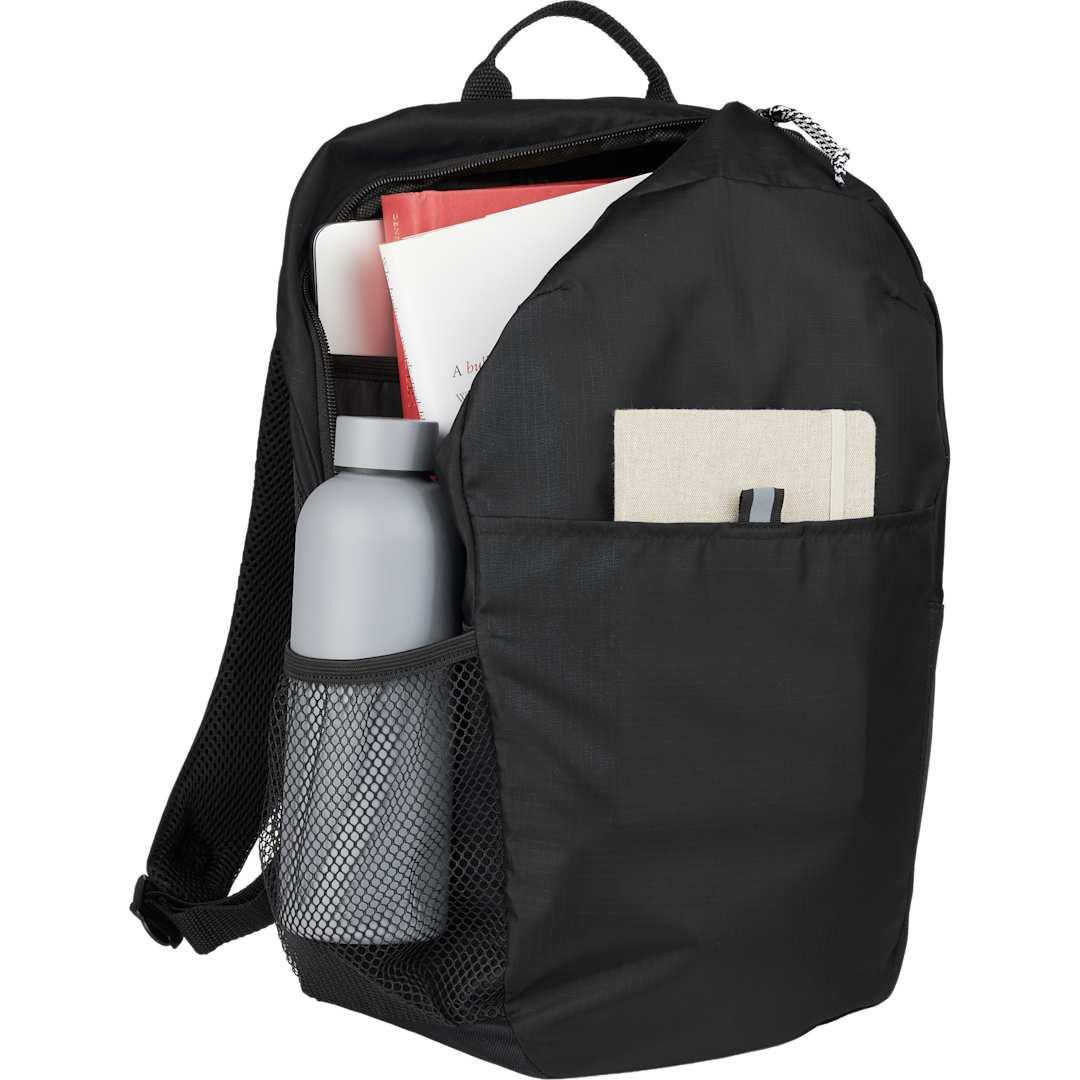 Rocky recycled 15 computer backpack Black miniatura 9