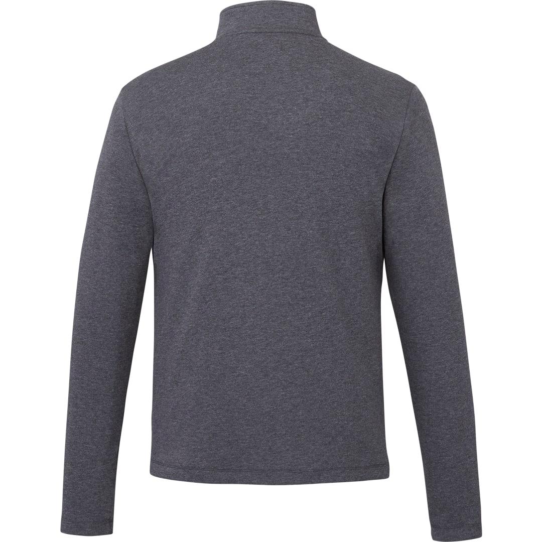 Mens rigi eco knit quarter zip Navy Blue miniatura 16
