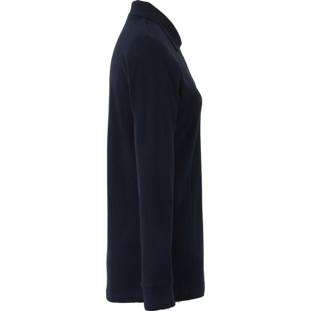 Palo long sleeve 100% cotton pique polo - womens Navy Blue miniatura 5