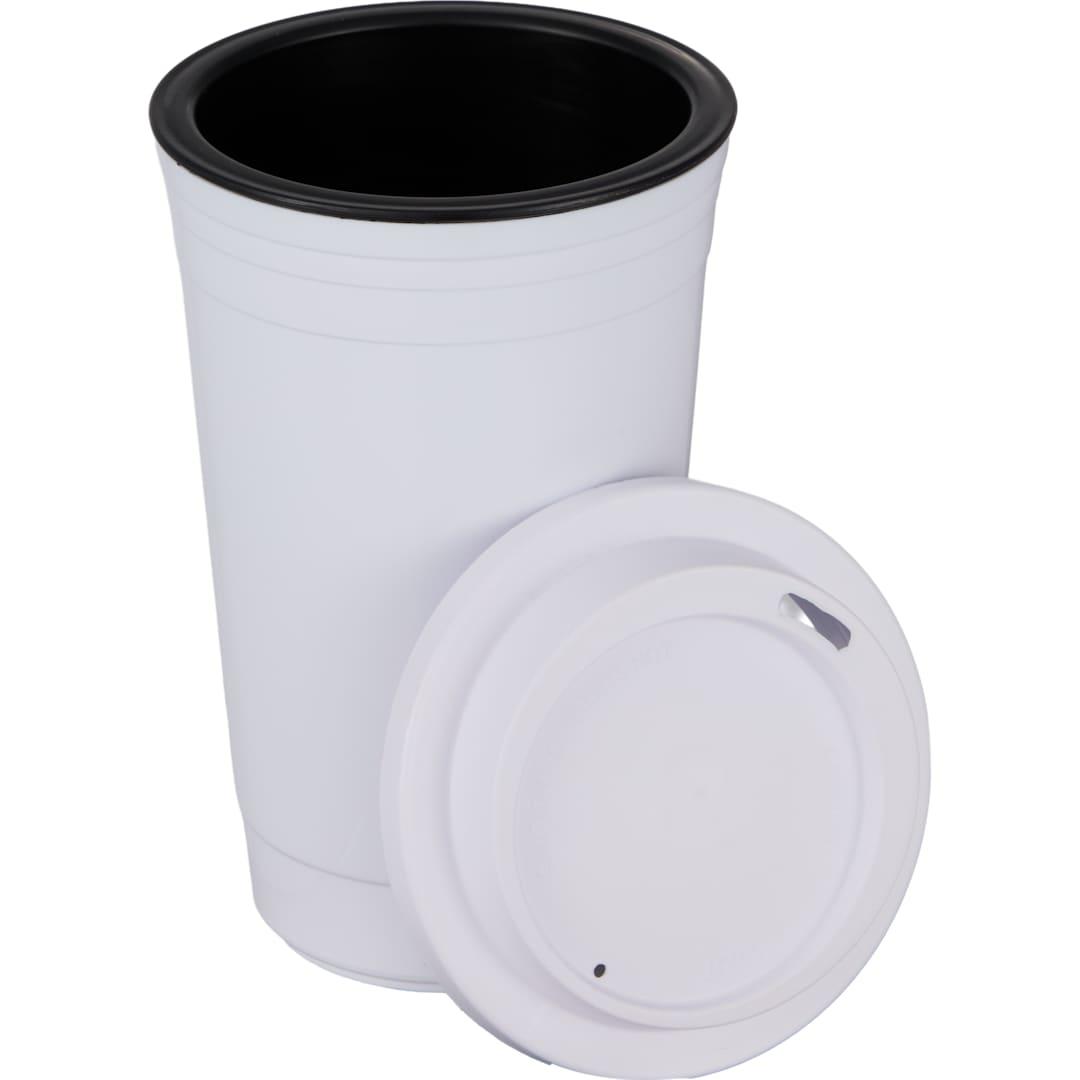 The traveler insulated cup 16 oz. w/ lid Black miniatura 26