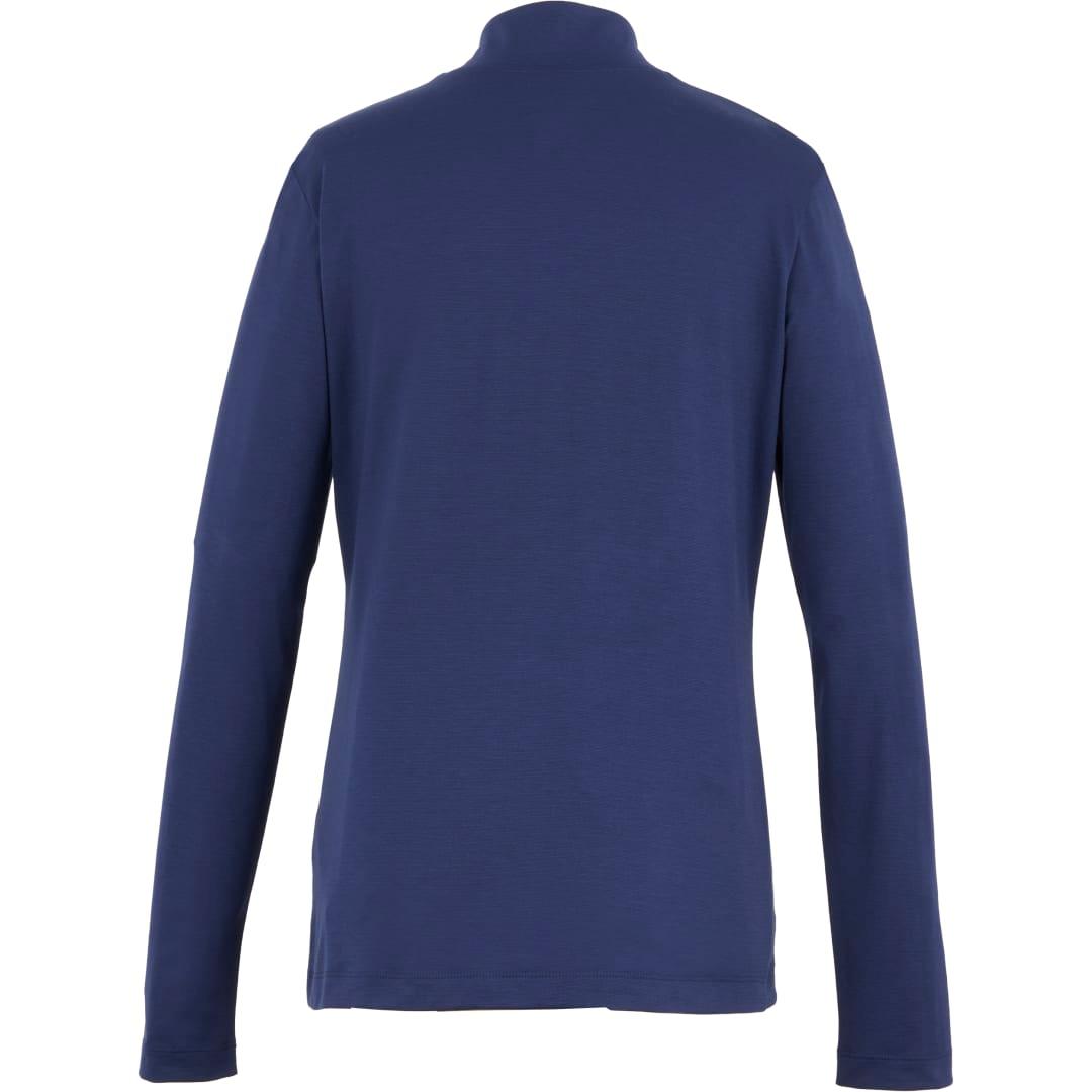 Izu everything performance eco full zip - womens Navy Blue front