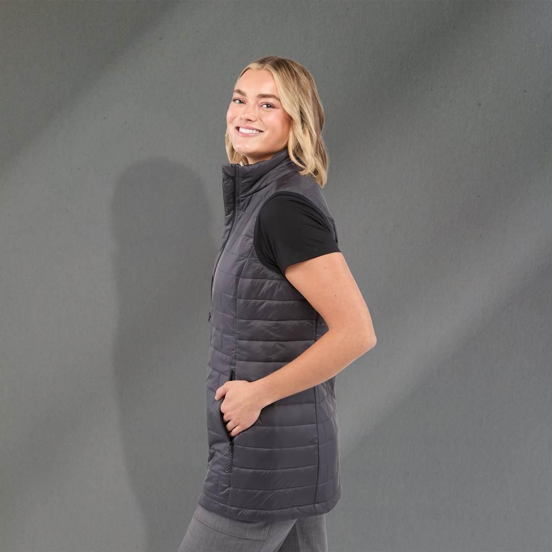 Womens telluride packable insulated vest Black miniatura 25