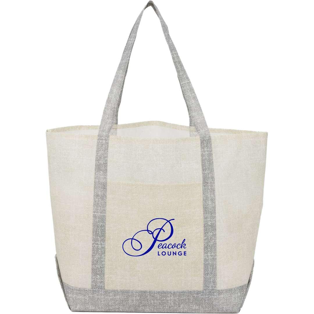 Recycled beacon non-woven all purpose tote Grey miniatura 8