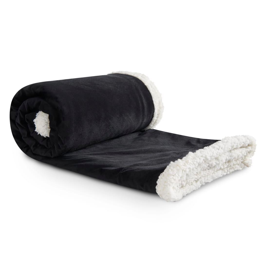 Field & co. 100% recycled pet sherpa blanket Grey miniatura 4