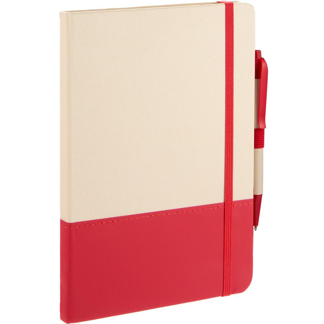 5.5 X 8.5 sugarcane paper bound notebook Black miniatura 8