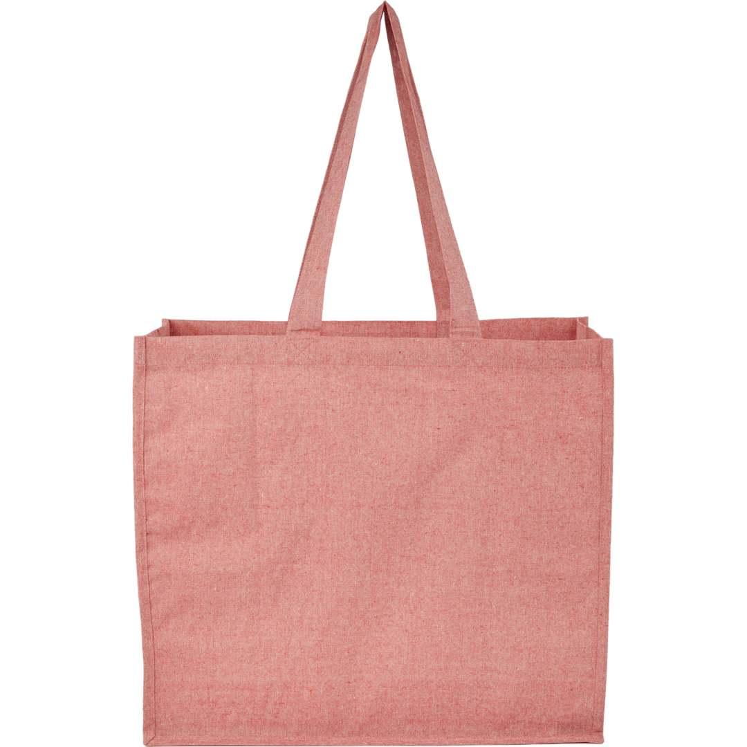 4Oz recycled cotton shopper tote with laminated Grey miniatura 14